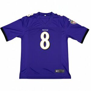 Signed Lamar Jackson Baltimore Ravens Purple Home Jersey